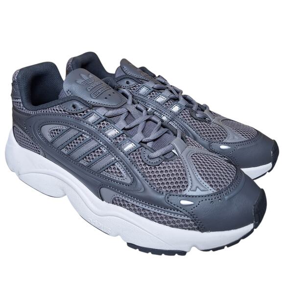 Adidas Original men's Ozmillens NEW walking shoes gray sneakers size 11 no box - Picture 2 of 7
